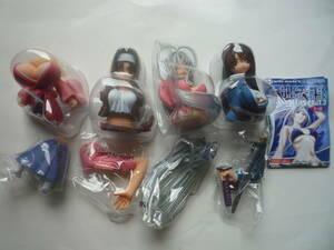  Kaiyodo Tenjou Tenge figure series PART3* all 4 kind set 