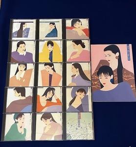 I* newest version song * enka large complete set of works CD15 sheets set + booklet 1 pcs. *