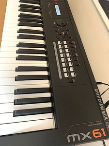 YAMAHA MX 61 BK 美品 純正ソフトケース (MOTIF montage dx an ex tg es modx moxf sy cs rs reface cubase qy 小室哲哉 TM 浅倉大介）