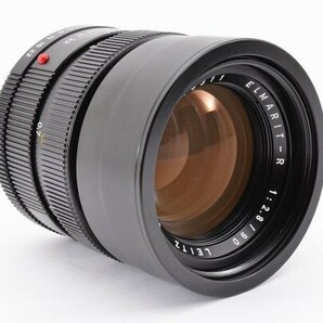 ★☆LEICA ELMARIT R 90mm F2.8 Ｒ キャップ 革ケース LEITZ WETZLAR ライツ GERMANY ドイツ製 ELMARIT-R 90/2.8 9 2 #5749☆★の画像4