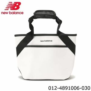  New balance Golf 012-4981006 mat PU×en Boss PU Cart bag white (030) new balance golf 10p immediate payment 