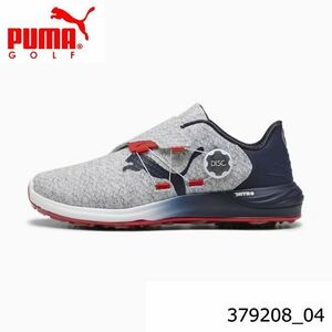 プーマゴルフ 379208-04 27.0cm スパイクレス メンズ ゴルフシューズ PUMA White-Deep Navy-For All Time Red 即納