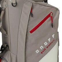 オノフ OB0324-45 スタンド型 キャディバッグ Caddie Bag 9型 2.6kg 47インチ対応 サンドベージュ ONOFF 即納_画像4