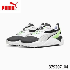 プーマゴルフ 379207-04 メンズ ゴルフ GS-X エフェクト スパイクレスシューズ ブラック-アッシュグレイ 26.5cm PUMA GOLF 2023 即納