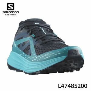  Salomon L47485200 ULTRA FLOW трейлраннинг обувь Carbon / Tahitian Tide / Deep Dive SALOMON 27.0cm немедленная уплата 