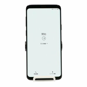 rm-07859 Galaxy S9+ 型番:SCV39 カラー:ブラック ストレージ:64GBの画像1