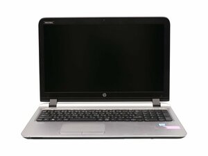 DE3-006 HP ProBook 450 G3 CPU:Intel(R) Core(TM) i3-6100U CPU @ 2.30GHz メモリ:4 GB (スロット:1/2) ストレージ:-