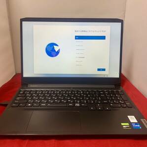 ☆Lenovo ゲーミングノートパソコン IdeaPad Gaming 3 15IHU6 15.6 i5-11320H/16GB/512GB SSD/GTX 1650 Windows 10 Home 美品☆の画像4