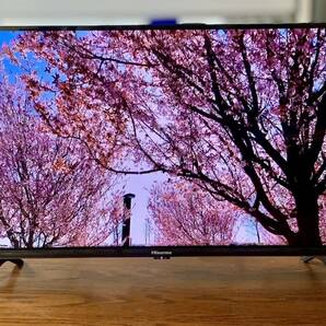 ☆Hisense 32V型 ハイビジョン 液晶 テレビ 32A40H ネット動画対応 ADSパネル 3年保証 2023年製 ブラック androidTV 美品 中古☆の画像4