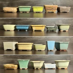 Potes ④ Bonsai Powder Square Pot Bean Beauty Bowl Aquarium Aquarium Pricsing 20 очков