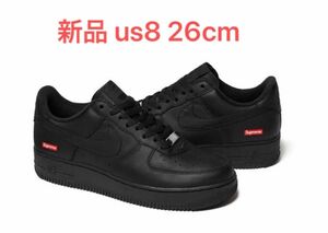 supreme Air Force1 Nike ナイキ 黒 Black シュプリーム　26cm