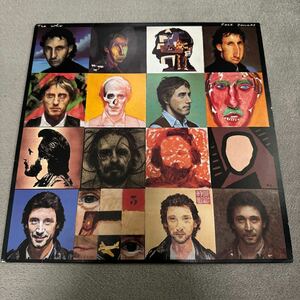 【LP US盤 ポスター付】THE WHO / FACE DANCES