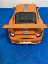 オートアート ポルシェ Porsche 911 オレンジ Orange 美品_画像4