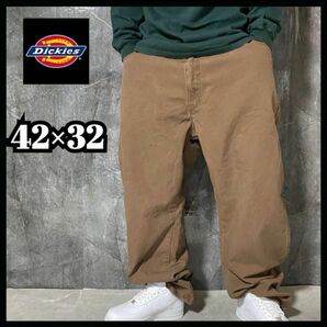 Dickies ディッキーズ　ダック地　パンツ　us古着 ブラウン