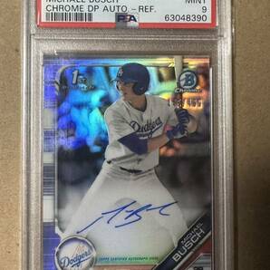 2019 bowman Michael Busch /499 auto psa9の画像1