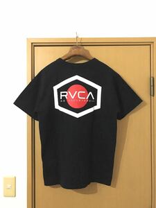 ☆RVCAルカ(ルーカ)☆国旗デザイン日の丸プリントTシャツ半袖TシャツM