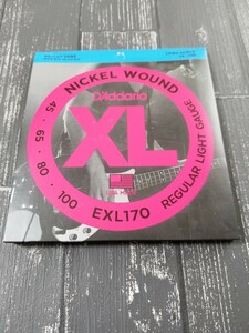 新品　D'Addario ダダリオ ベース弦 ニッケル EXL170