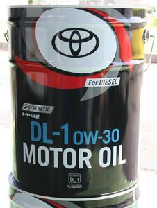 ☆ TOYOTA キヤッスル DL-1. 0W-30.　DPF.DPR.搭載車用.　20L.