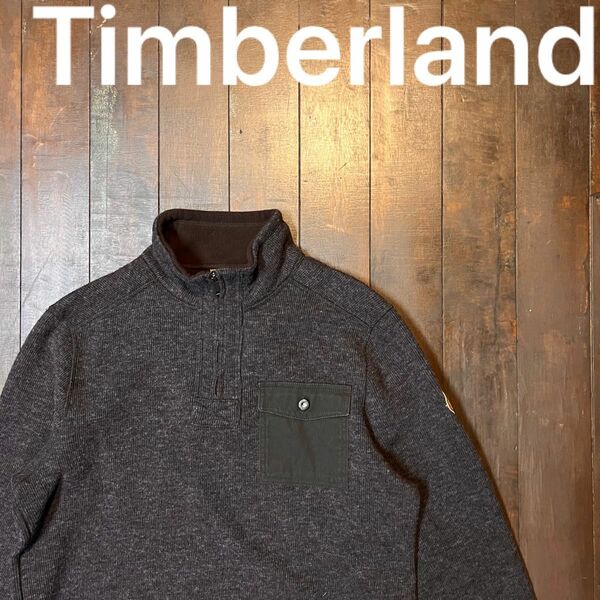 美品！！【Timberlbnd ティンバーランド】ハーフジップフリース　レア