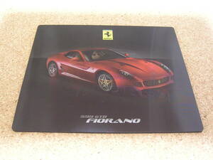 マウスパッド　23×20センチ　599　GTB　FIORANO　3Dで見る角度により絵柄が変わります　ジャンクで(9010d)