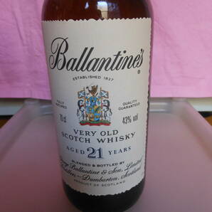 Ballantines バランタイン 21年 スコッチウイスキー 未開封 未開栓品の画像4