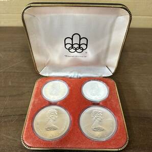 UTn612 1972年 カナダ モントリオールオリンピック記念銀貨記念コイン 現状品の画像1
