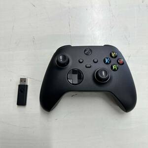 UTn618 XBOX ワイヤレスコントローラー ワイヤレスアダプタ付き 動作未確認