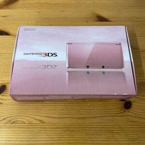 UTT348 ニンテンドー3DS CTR-001(JPN) 本体 セット ミスティピンク 簡易動作確認済み 現状品