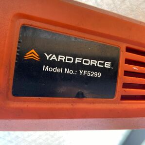 UTt391 簡易的動作確認済 YARDFORCE ヤードフォース YF5299 高枝切電動チェーンソー 現状品の画像8