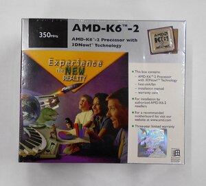 AMD CPU AMD-K6-2 3D Now! プロセッサ インストレーション 未開封保管品 【セ111】