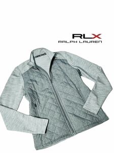 [ первоклассный. замечательная вещь ]* RLX Ralph Laurena-ru L X Ralph Lauren * тонкий спортивная куртка блузон одежда для гольфа размер M соответствует 