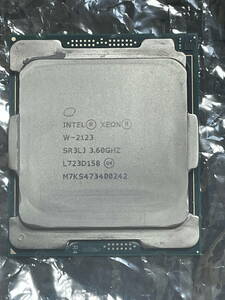 ★☆Xeon W-2123 3.60GHz 正常稼働品☆★