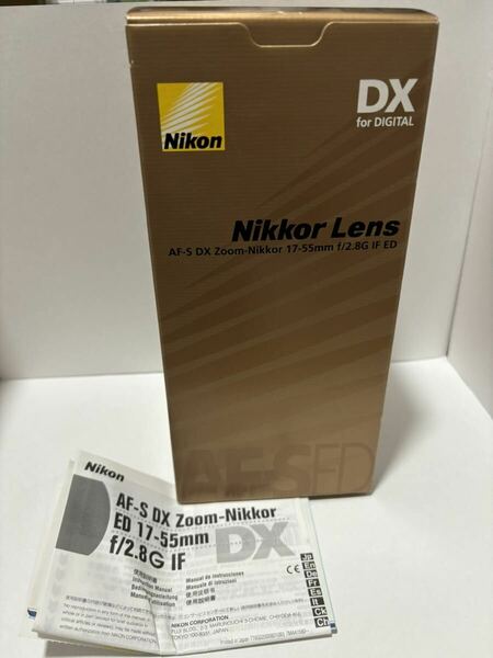 空箱Nikon ZOOM-NIKKOR ED17-55mm f/2.8G IF