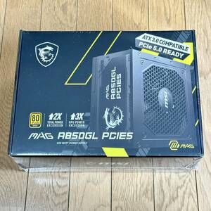 新品未使用品　MSI 850W自作PC電源ユニットMAG A850GL PCIE5