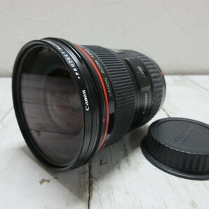 4.１円 キャノン Canon ZOOM LENS EF 17-35mm 1:2.8 L ULTRASONIC 一眼カメラ用 レンズ 付属品あり 【星見】の画像1