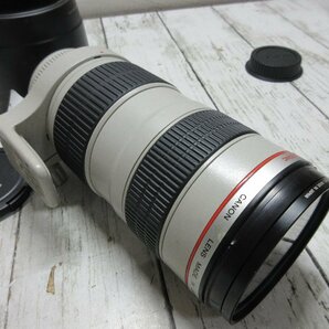 1.1円 CANON ZOOM LENS EF 70-200mm 1:2.8 L ULTRASONIC キャノン ウルトラソニック カメラレンズ ET-83Ⅱ  【星見】の画像9