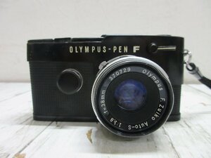 1円　OLYMPUS-PEN FT Black Paint オリンパス ペン FT ブラックペイント Olympus F.Zuiko Auto-S 38mm f1.8 【星見】