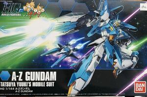 A-Z GUNDAM ガンプラ HG A-Zガンダム　未組立 バンダイ GUNDAM HGBF TATSUYA YUUKI’S MOBILE SUIT 1／144 アマゾン限定品