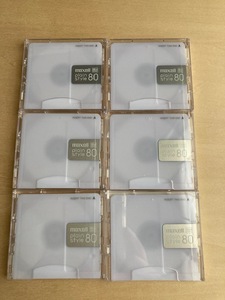 ☆モームリこれ以上☆１円から☆maxell ☆MiniDisc☆plainstyle80☆未使用品☆６枚