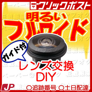 【クリポス】広角レンズ （Panasonic パナソニック ドアホン VL-V571L に取付可）【インターホン DIY レンズ交換 VL-V571】