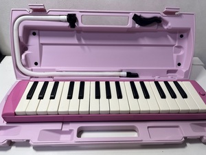 ヤマハ(YAMAHA) PIANICA ピアニカ 鍵盤ハーモニカ 32鍵 ピンク P-32EP 