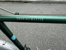 MARUISHI EMPEROR Touring Master 丸石 マルイシ エンペラー ツーリングマスター 24速 ガンメタ クロモリ ロードバイク 自転車 _画像8