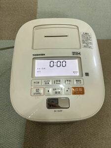 TOSHIBA/東芝 RC-10VPF 東芝真空圧力IH保温釜 2012年製 鍛造かまど丸釜 5.5合炊き 炊飯器 