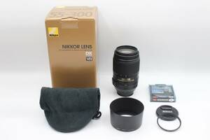 新品級◆Nikon ニコン AF-S DX NIKKOR 55-300mm F4.5-5.6G ED VR◆0411