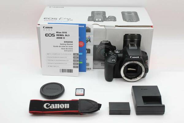 新品級◆Canon キヤノン EOS Kiss X10 ボディ◆元箱付♪0419