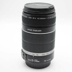 外観極美品◆Canon キャノン EF-S 55-250mm F4-5.6 IS◆0422(89415)の画像3