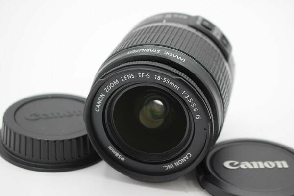 極上品◆Canon キヤノン EF-S 18-55mm F3.5-5.6 IS◆0422（17535）