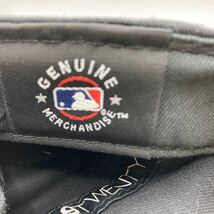 △【T-70】NEW ERA ニューエラ MLB LA　ドジャース 9TWENTY　キャップ コットン ロゴ刺繍　ADJUSTABLE ブラック 帽子_画像8