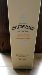 アプルトン エステート ハーツコレクション 2003 / ラム酒　750ml. 63% 限定品