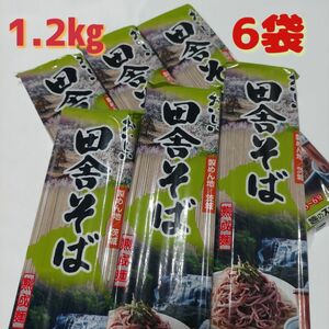 麺のスナオシおいしい田舎そば熟成麺200g×6袋製麺地/茨城干しそば